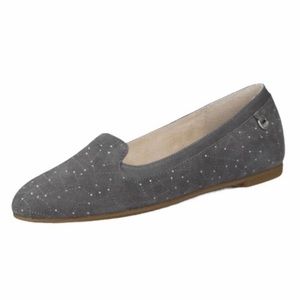UGG Bentlie Constellation Loafer Flats Gray Suede with Swarovski Crystals (NWT)